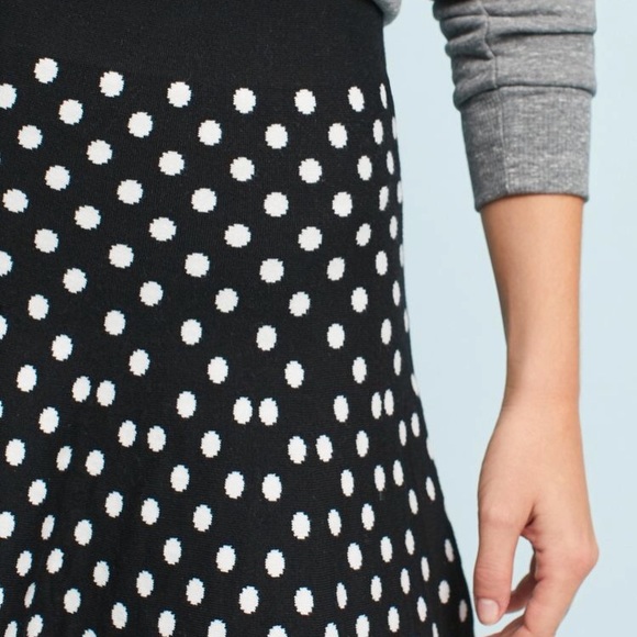 Anthropologie Polka dot Skirt New Women’s Maeve XL - Picture 4 of 8